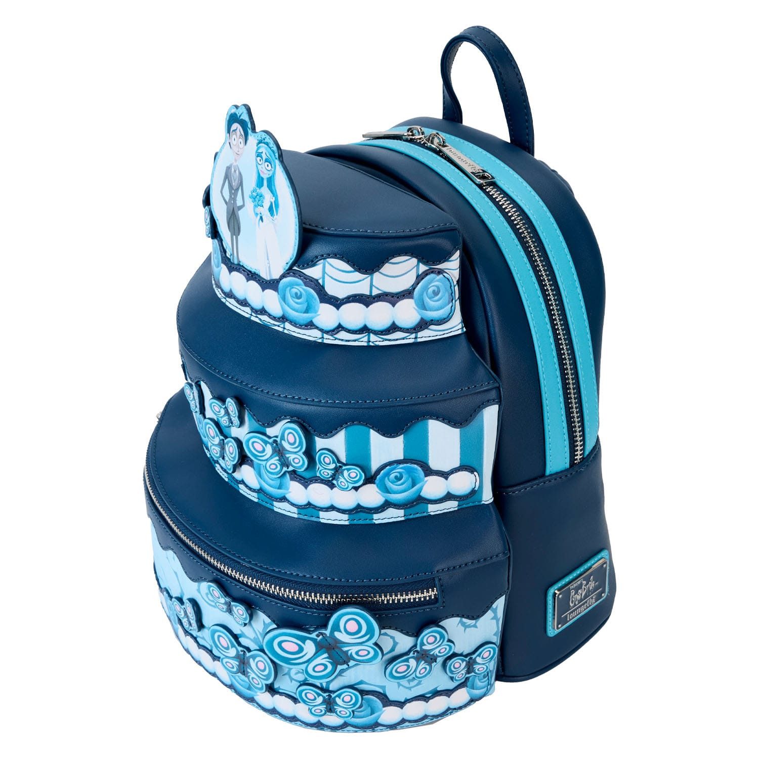 Loungefly Minirucksack Corpse Bride by Loungefly Mini Rucksack Wedding Cake (1-tlg), Hochwertig und Detailliert