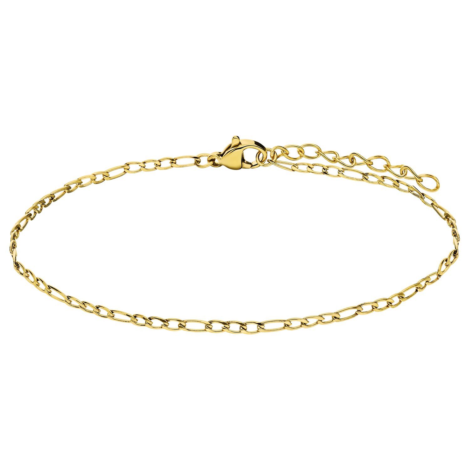 LUCARDI Gliederarmband Armband - Stahl - Gold - Unisex