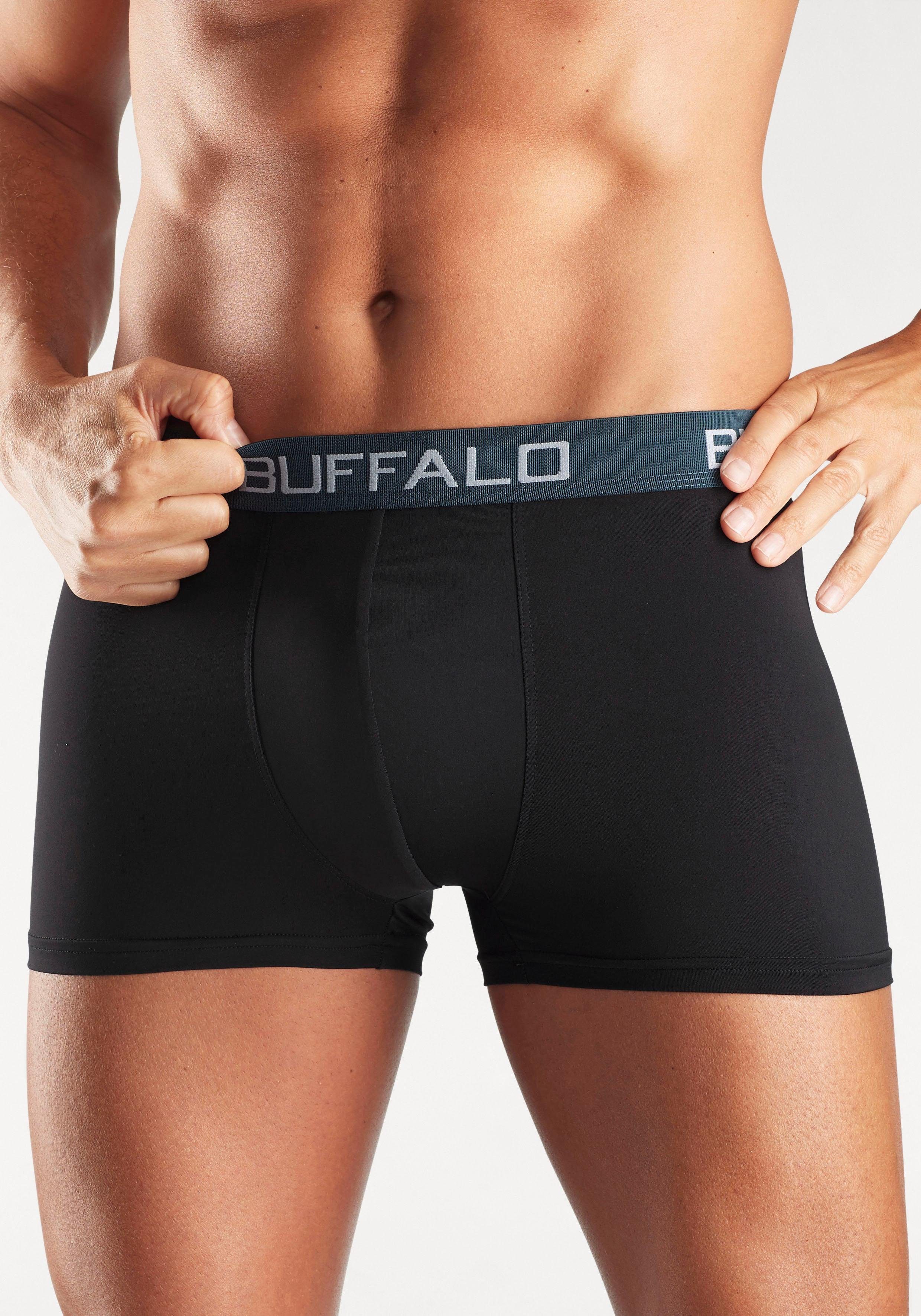 Buffalo Boxer Boxershorts für Herren (Packung, 4-St) aus Baumwoll-Mix – Bild 4 von 5