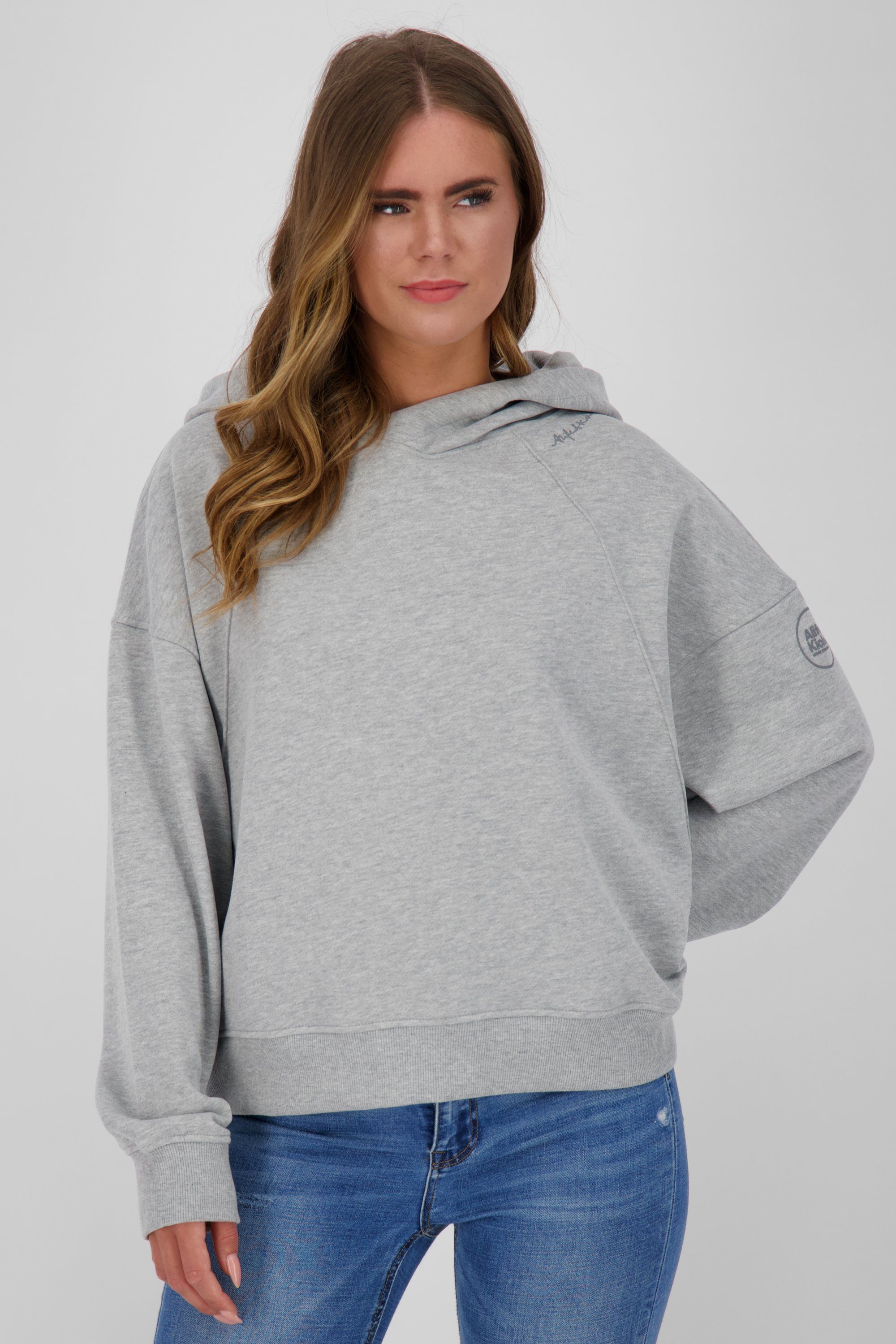 beliebte Produkte Alife & Kickin A cloudy Damen Kapuzensweatshirt melange JerraAK Sweat