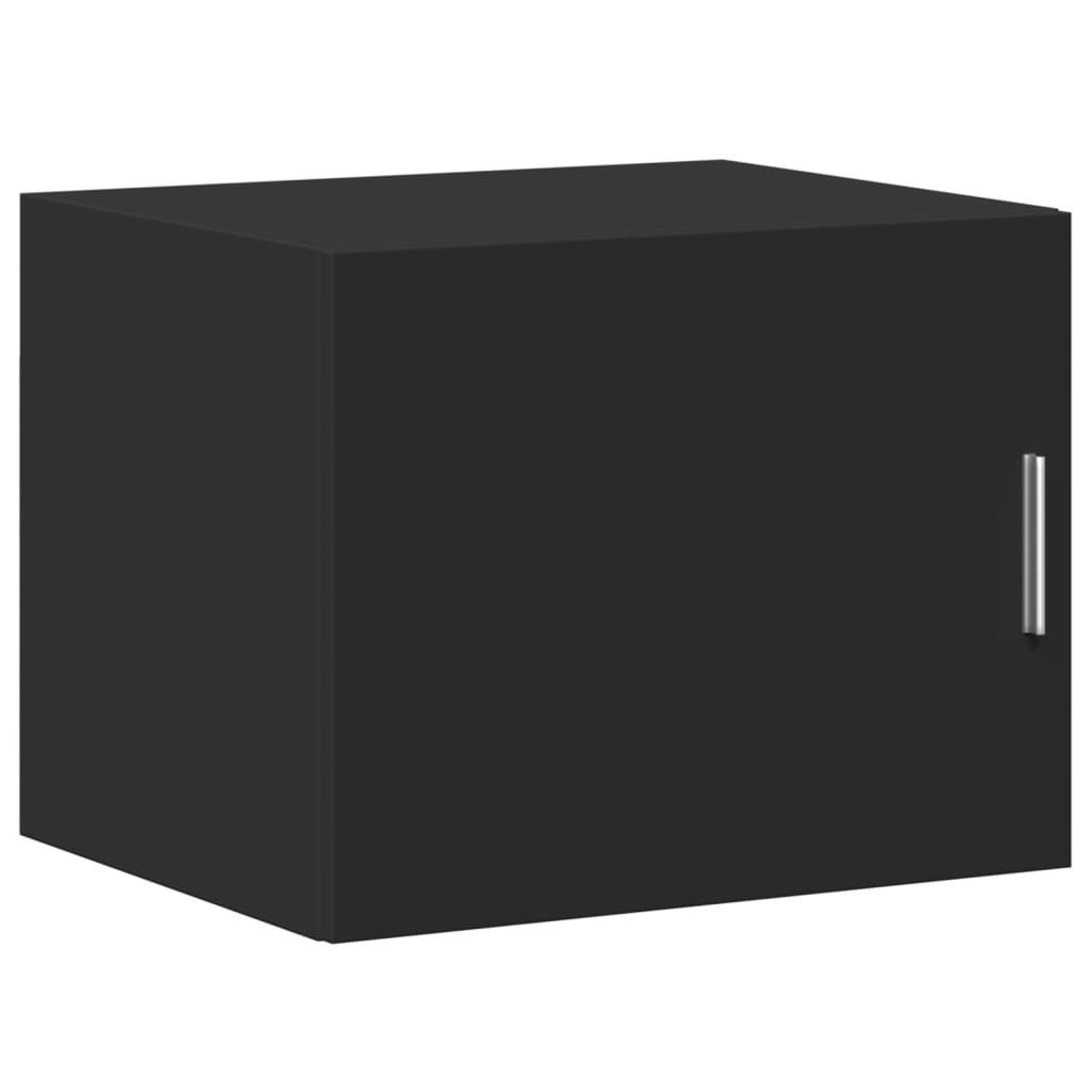 vidaXL Hängeschrank Wandschrank Schwarz 50x42,5x40 cm günstig online kaufen
