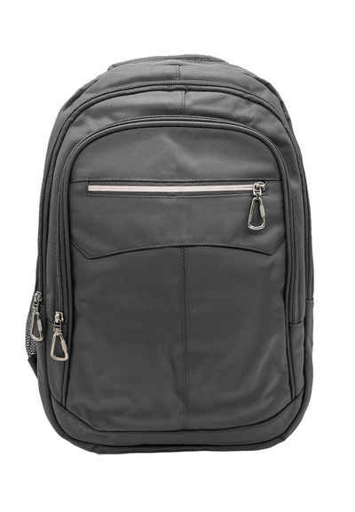 Egomaxx Rucksack Hardshell Rucksack Backpack Gepolstert Libosi Design (1-tlg., sportlich), 4338 in Schwarz-2