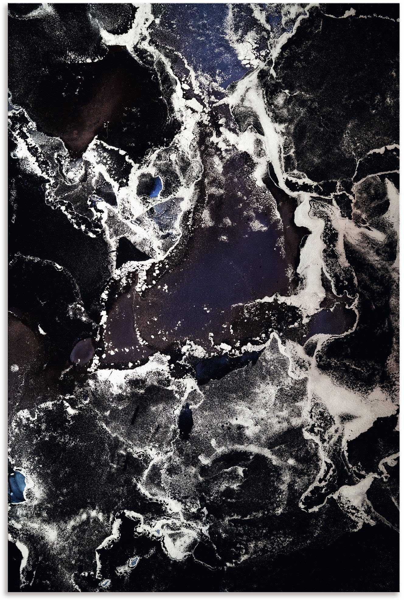 Artland Wandbild Dunkelheit, Muster (1 St), als Alubild, Leinwandbild, Wandaufkleber oder Poster in versch. Größen