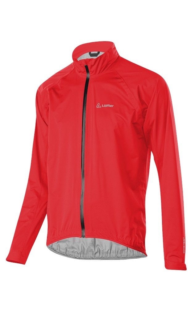 Löffler Fahrradjacke Bike Prime GTX Active (winddicht, wasserdicht) rot Herren