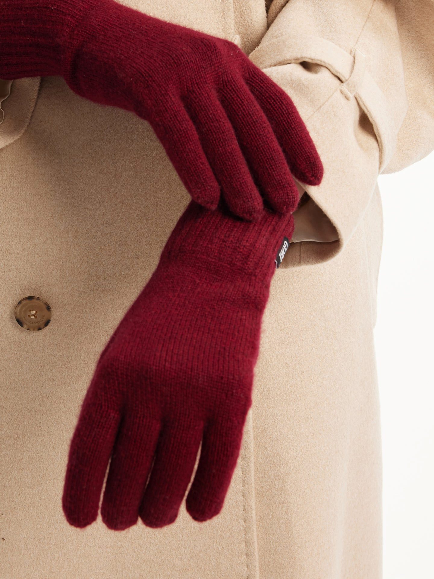 GOBI Cashmere Strickhandschuhe Herren Kaschmir Handschuhe