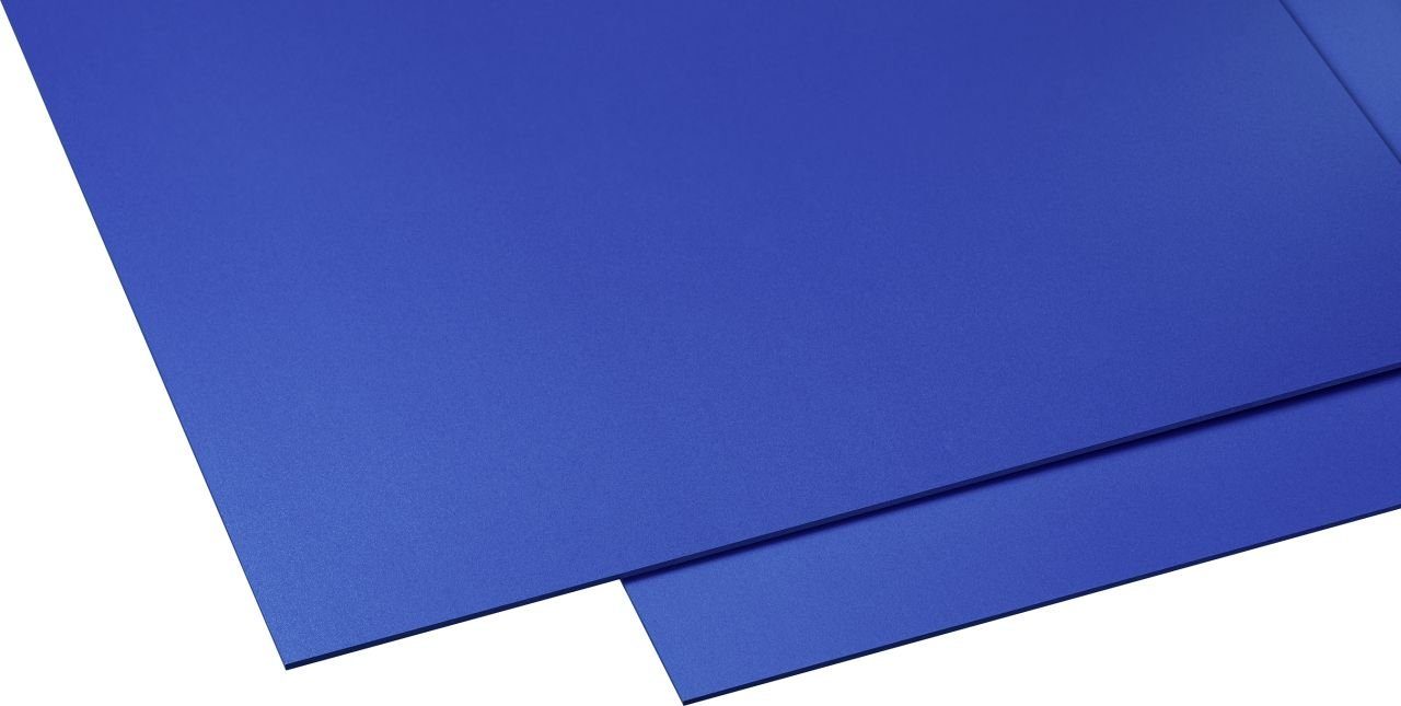 GUTTA Schneide- und Abdeckplatte Gutta Hartschaumplatte 50 x 100 cm, 3 mm, blau, Kunststoff