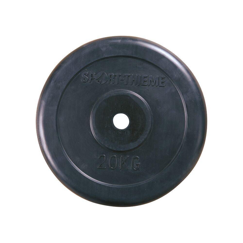 Sport-Thieme Hantelscheibe Hantelscheibe Gummiert, Für das Training mit Hanteln in der Fitness