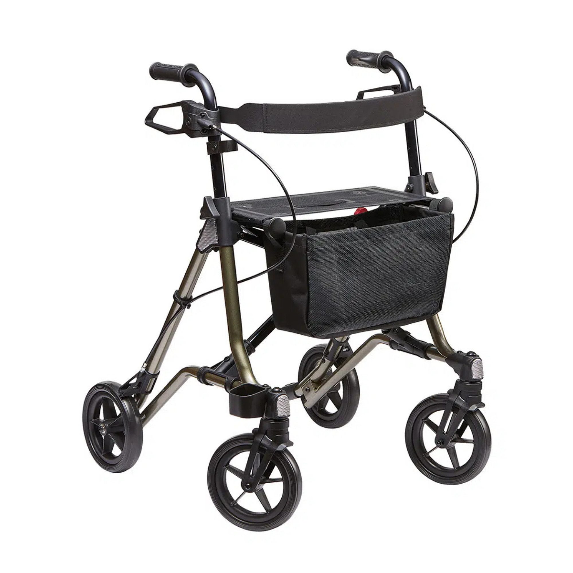 Dietz Rehab Rollator TAiMA M-GT Leichtgewichtrollator – Nur 5,5 kg, belastbar bis 150 kg, Sitzhöhe 59cm