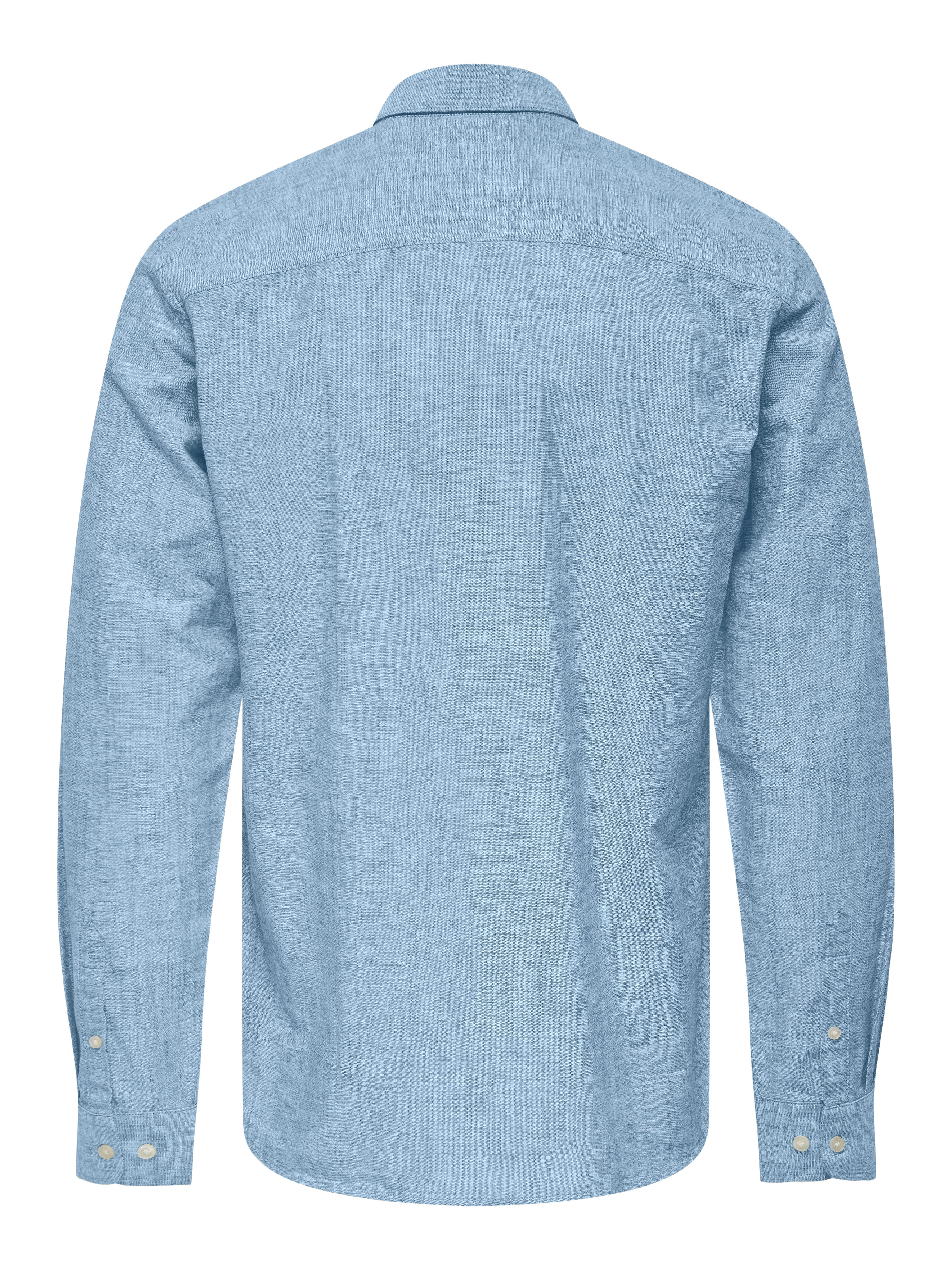 ONLY & SONS Langarmhemd ONSCANTLEY LIFE LS SOLID LINEN SHIR OTL günstig online kaufen