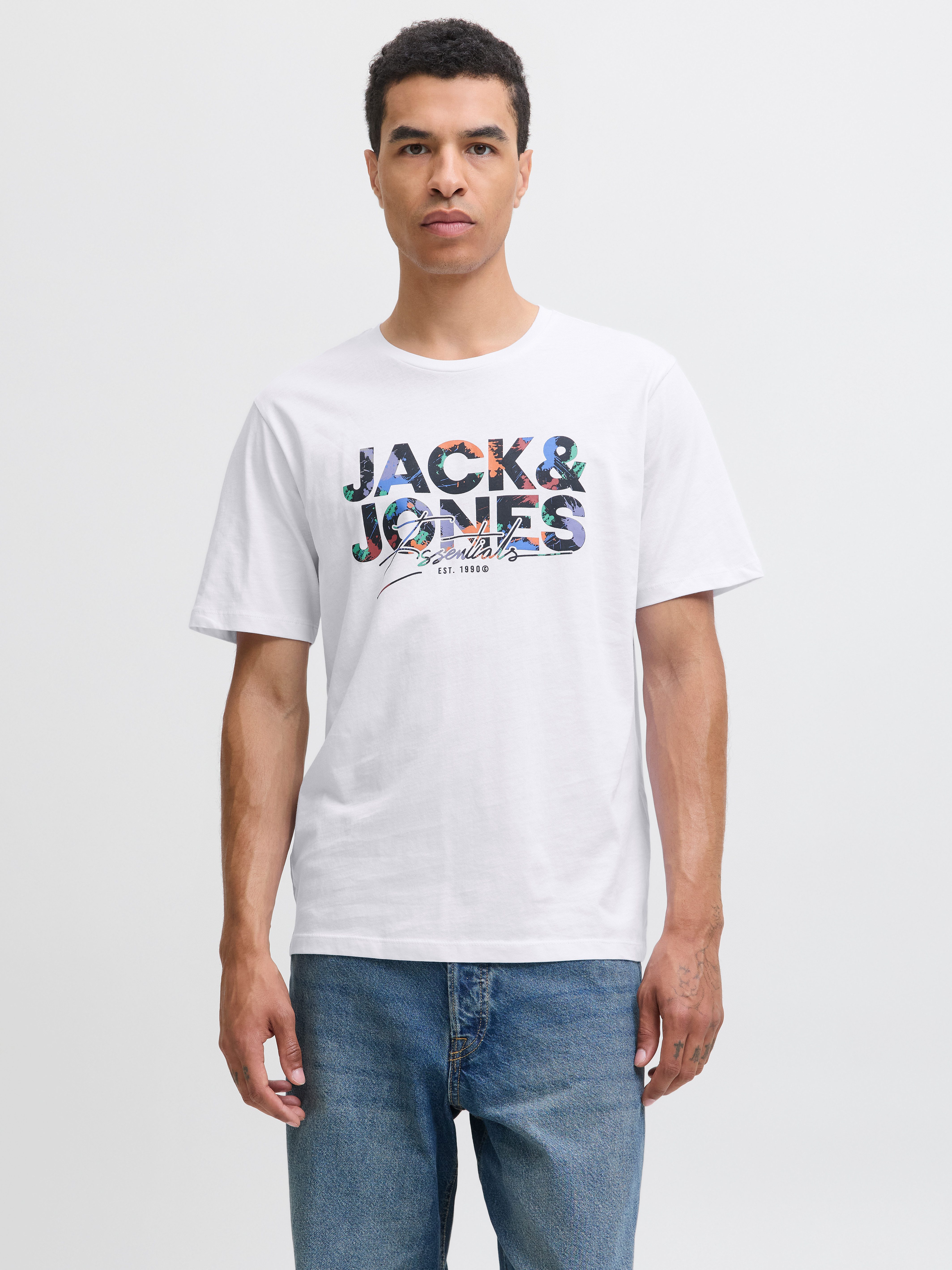 Jack & Jones Kurzarmshirt JJGEPLAS TEE SS CREW NECK 3PK MP günstig online kaufen