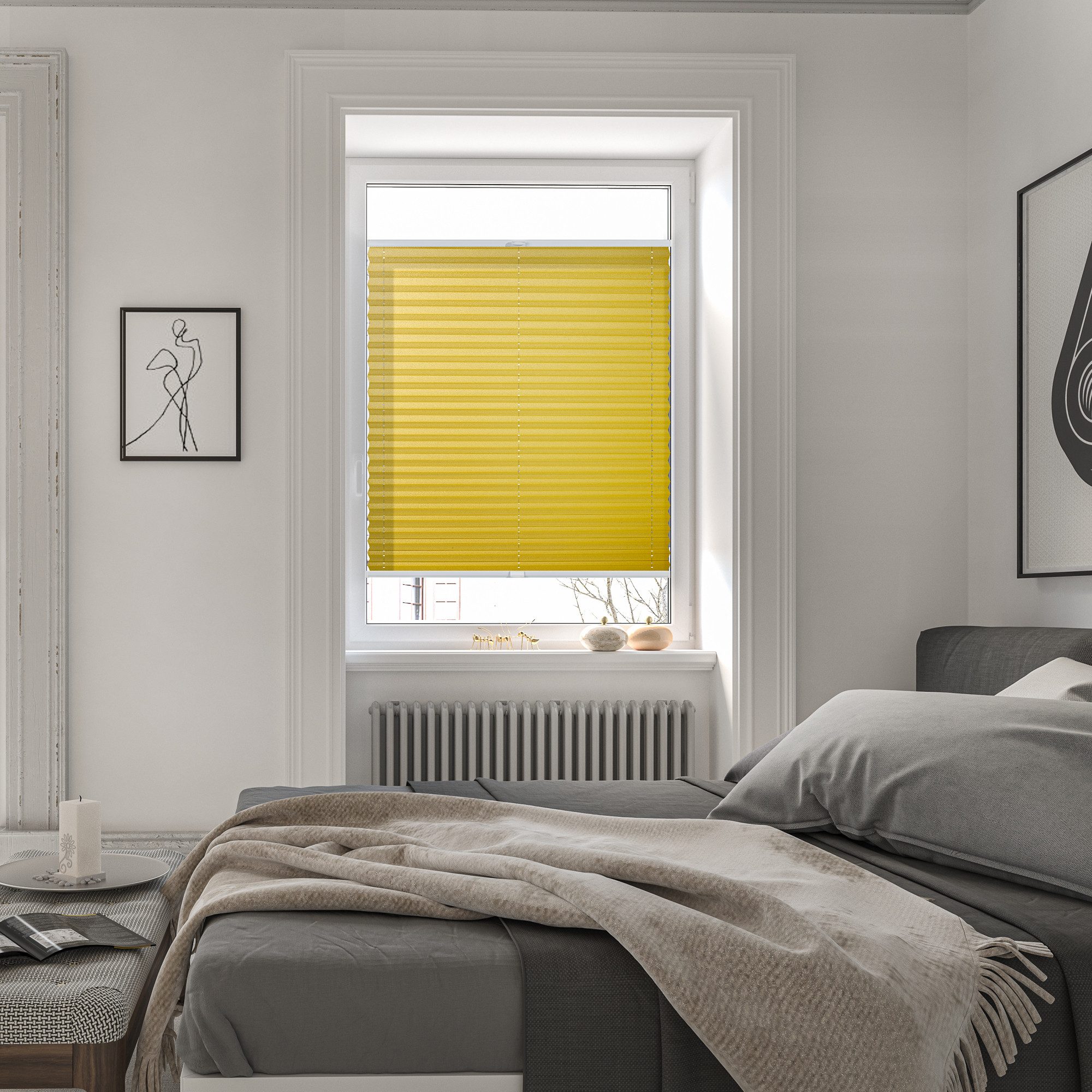 Roomy Plissee Plissee, blickdicht, verspannt, Klemmbar günstig online kaufen