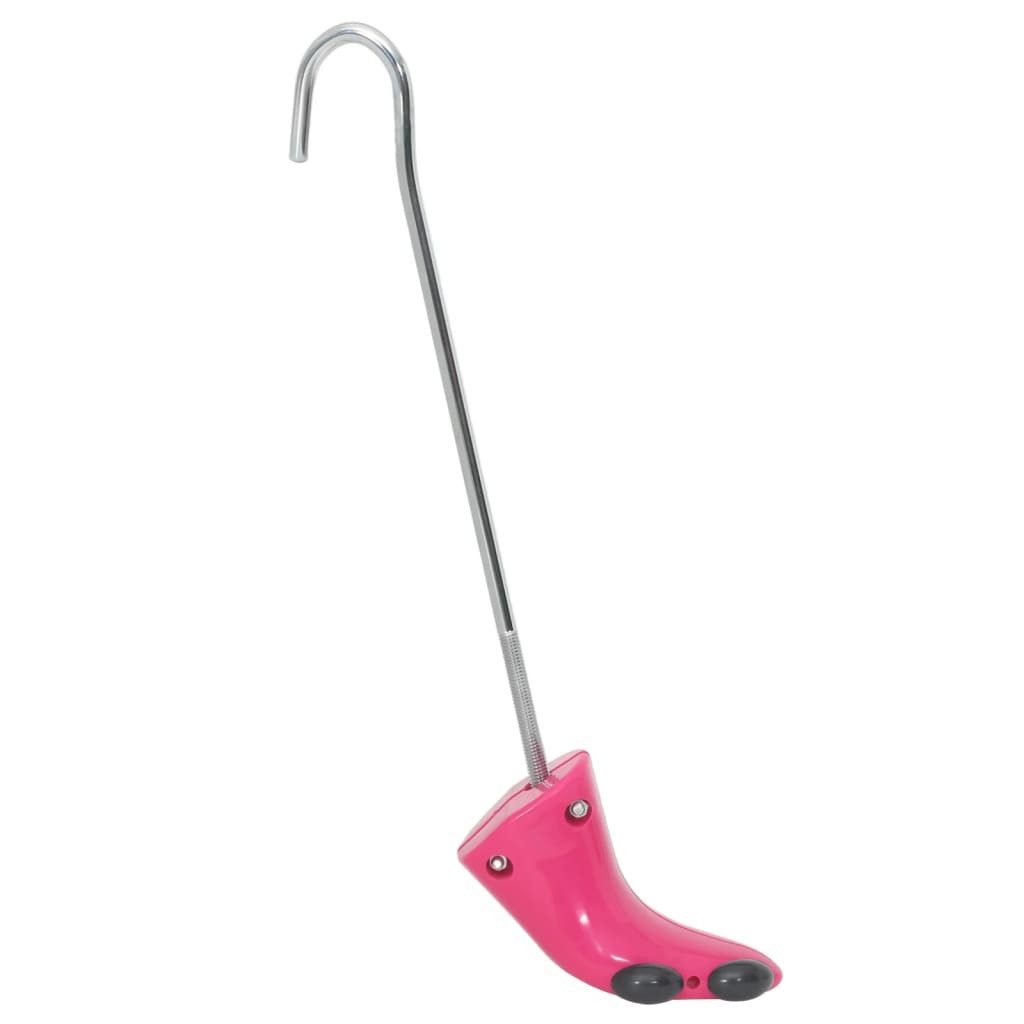 vidaXL Schuhspanner Stiefelspanner mit Schuhanzieher Rosa EU 34-40 Kunststoff (1-tlg) – Bild 5 von 5