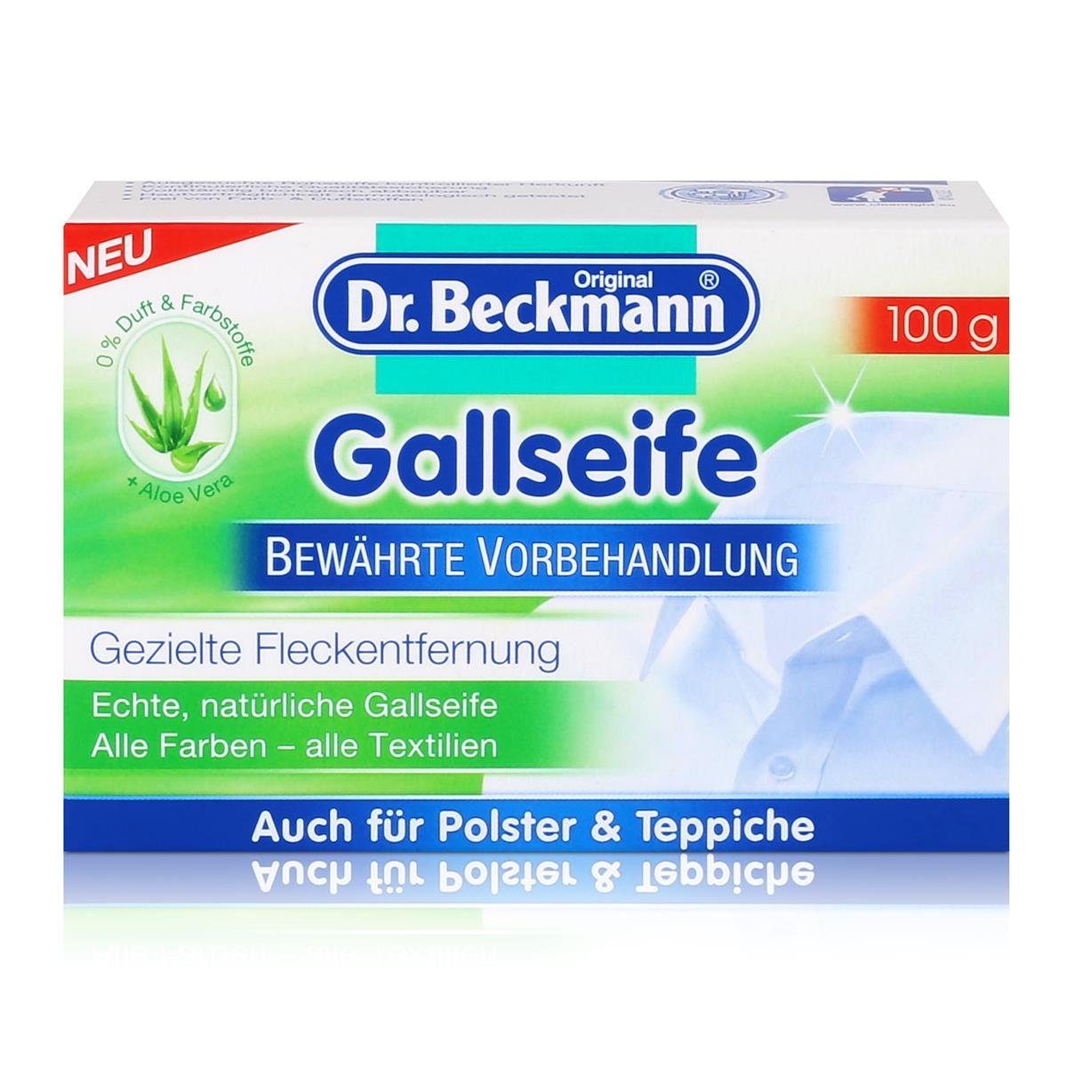 Dr. Beckmann Beckmann Fleckentferner 100g Stück Gallseife Dr. Fleckentfernung Gezielte