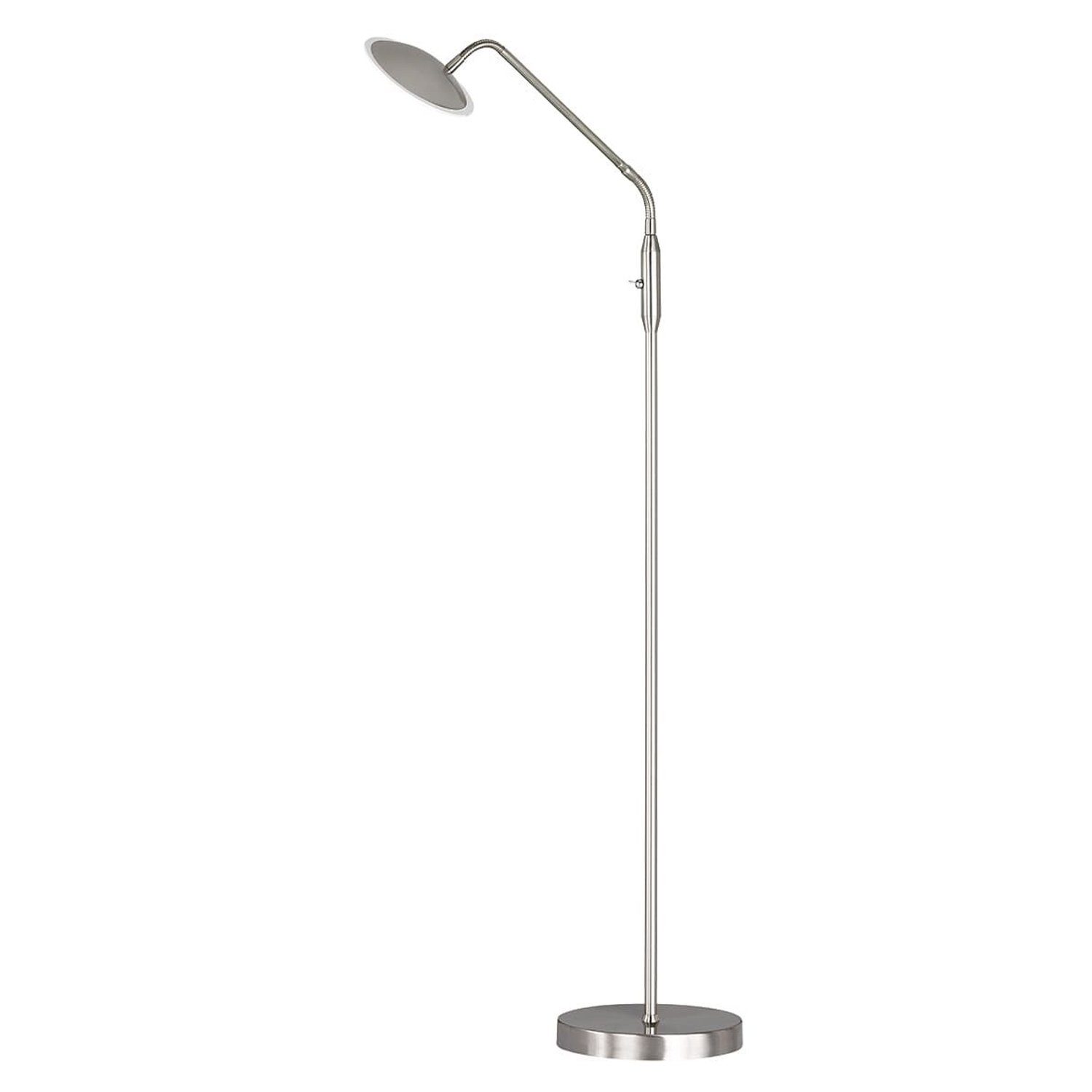 Home4Living Stehlampe Stehlampe Stehleuchte Dimmbar Chrom 12W