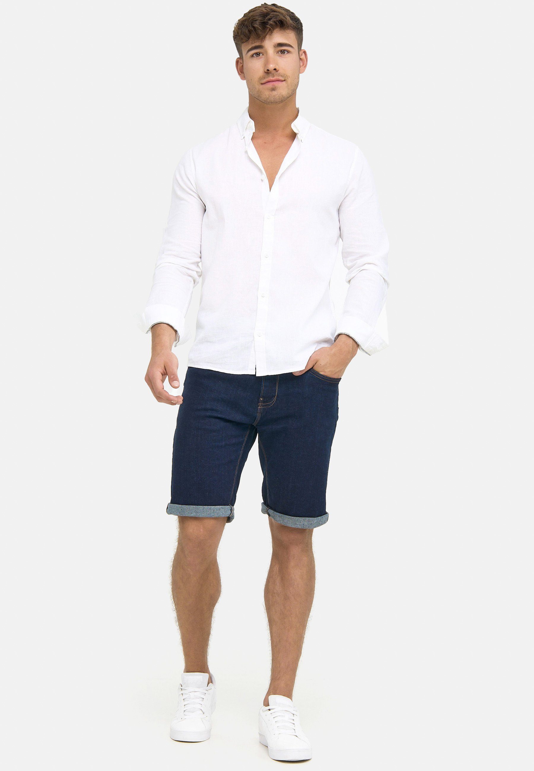 INDICODE Jeansshorts Herren Caden Jeans Shorts Herrenshorts mit 5 Taschen, Denimstyle – Bild 5 von 5