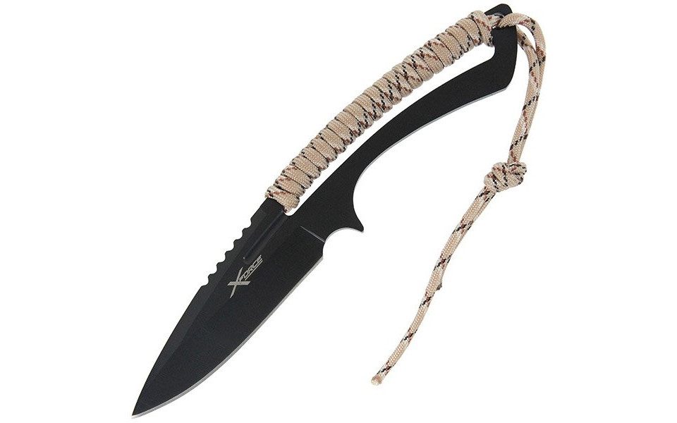 Anglo Arms Universalmesser Anglo Arms Integralmesser, Outdoormesser mit Feuerstarter, schwarz, (3 St)