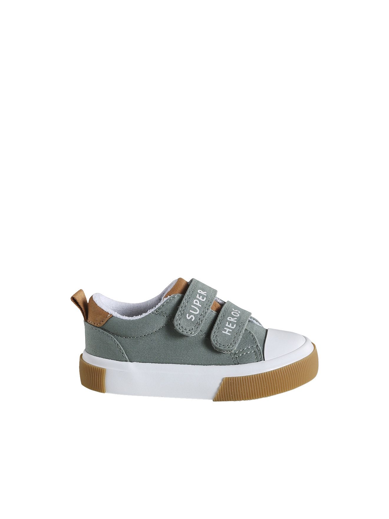 vertbaudet Baby Stoffsneakers mit Klettriemchen Babystiefel