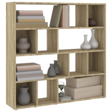 furnicato Bücherregal Bücherregal/Raumteiler Sonoma-Eiche 105x24x102 cm