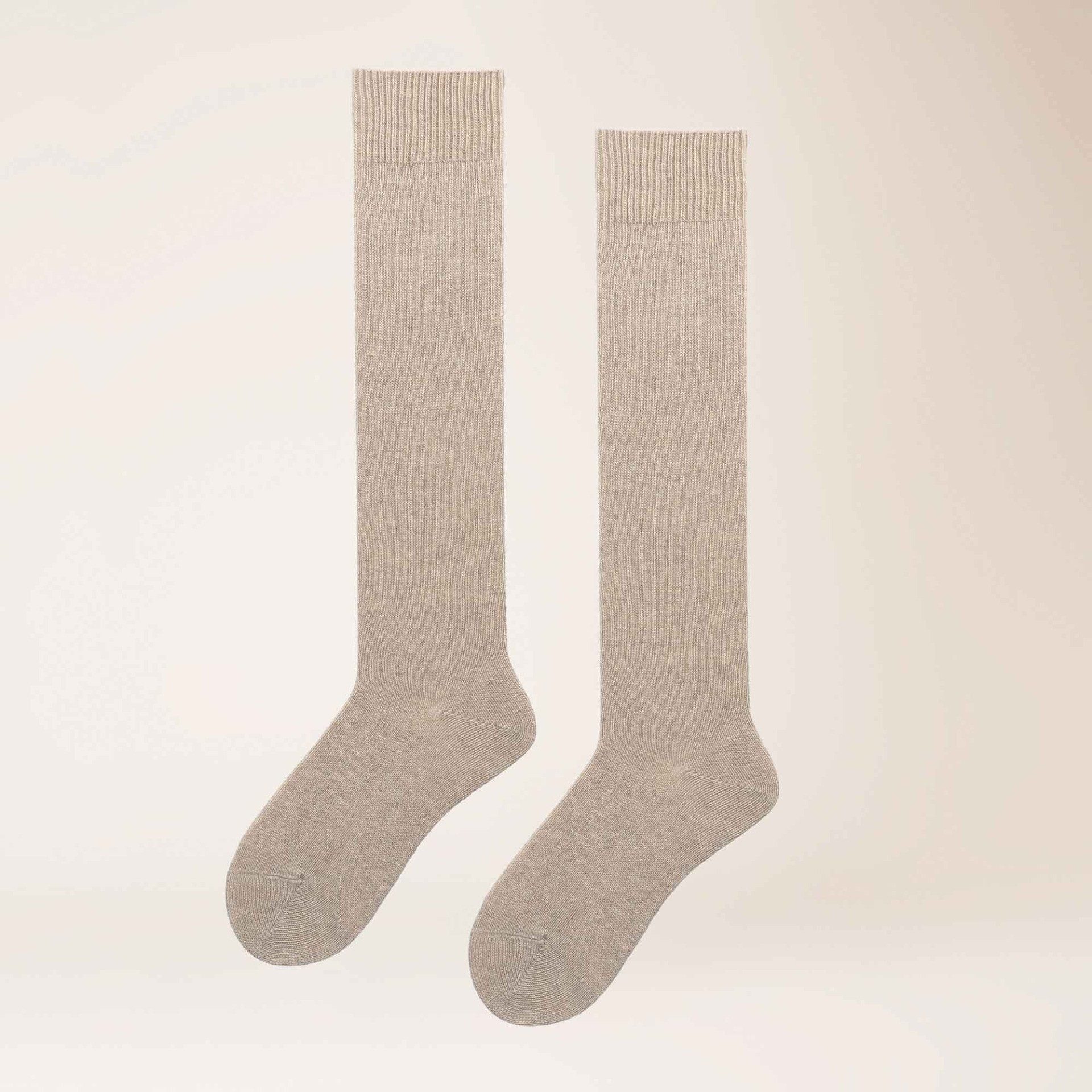 KUNERT Feinkniestrümpfe Cosy Cashmere (1-Paar) Kniestrümpfe aus Kaschmir-Mix