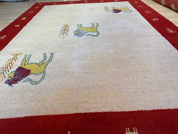 Orientteppich Perser Gabbeh Teppich Shiri 236×167 Morgenlandbazar Handgeknüpft, Morgenlandbazar, Handgeknüpft mit Echtheitszertifikat