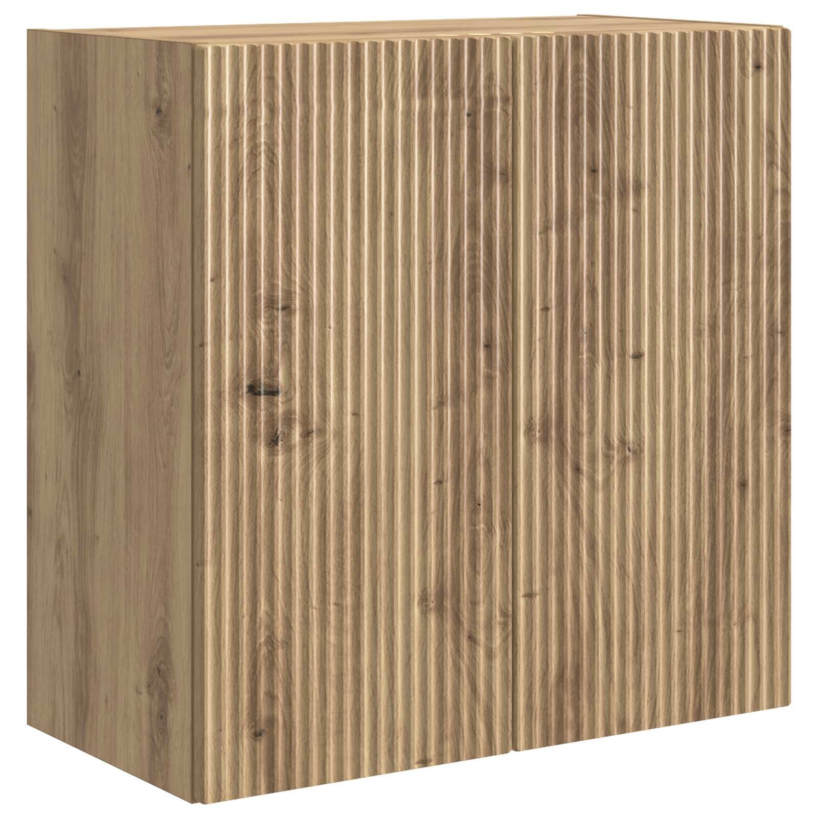 vidaXL Schranksystem Wandschrank 59 x 31 x 60 cm Holzwerkstoff Artisan-Eiche (1-St)