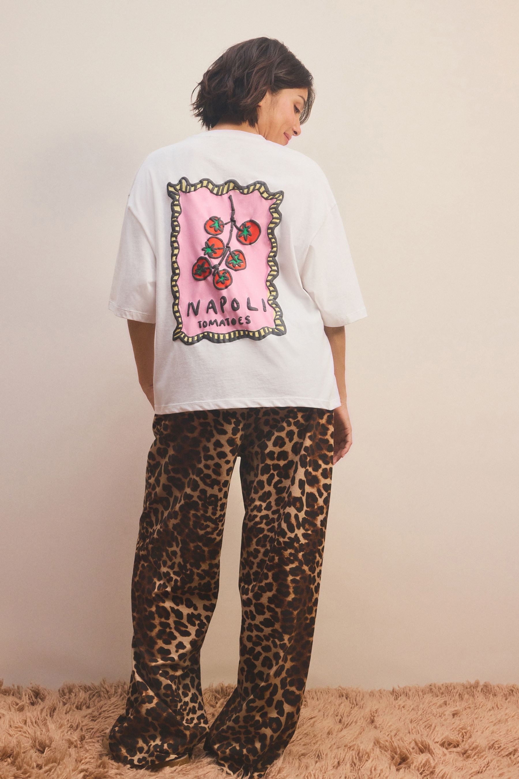 Next Pyjama Kurzarm-Schlafanzug aus 100 % Baumwolle (2 tlg) günstig online kaufen