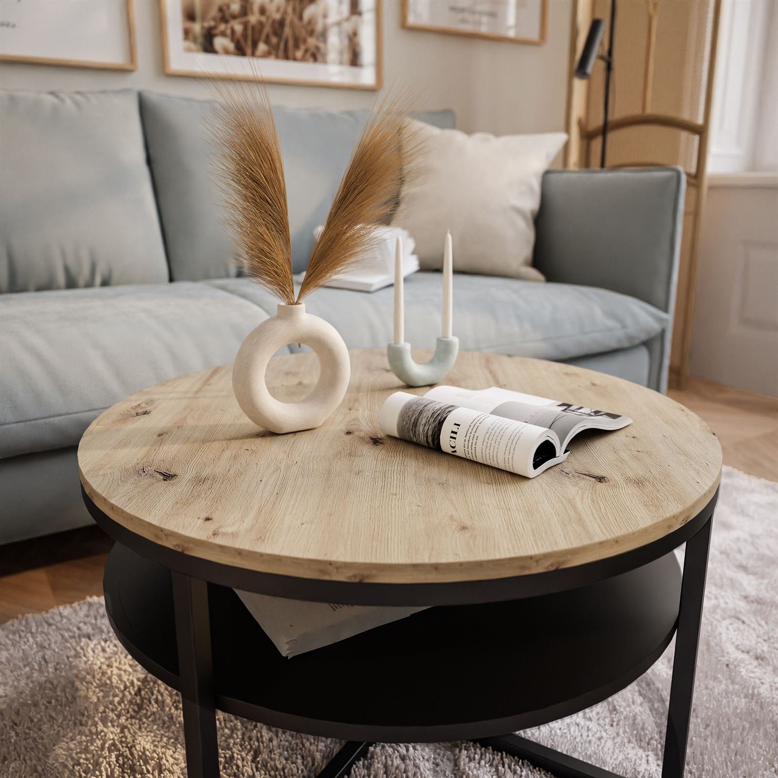 yourhouse24 Couchtisch CIRI-X runder Couchtisch mit günstig online kaufen