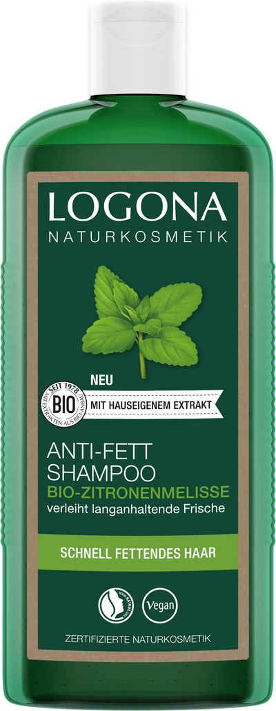 LOGONA Haarshampoo Logona Anti-Fett Shampoo Zitronenmelisse