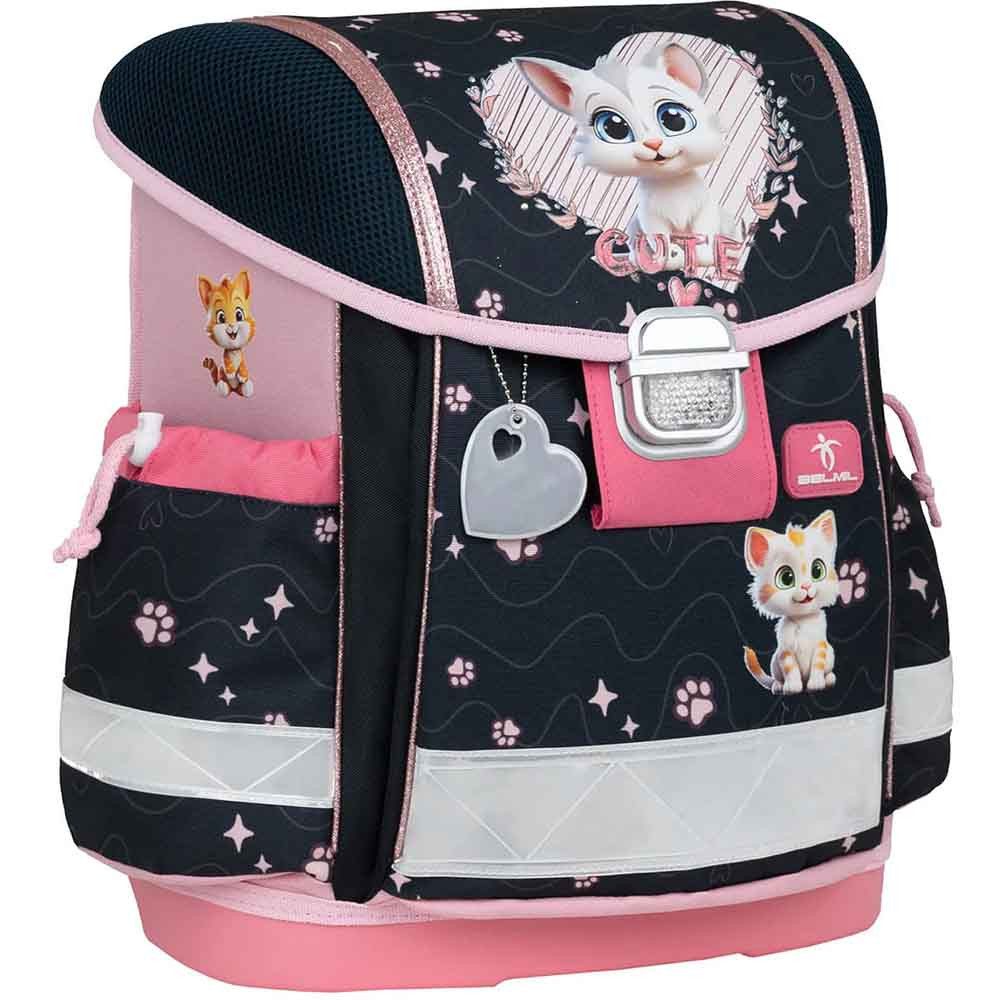 Belmil Schulranzen Set Classy 10-teilig 2025 Mädchen Cute Kitten – Bild 4 von 5