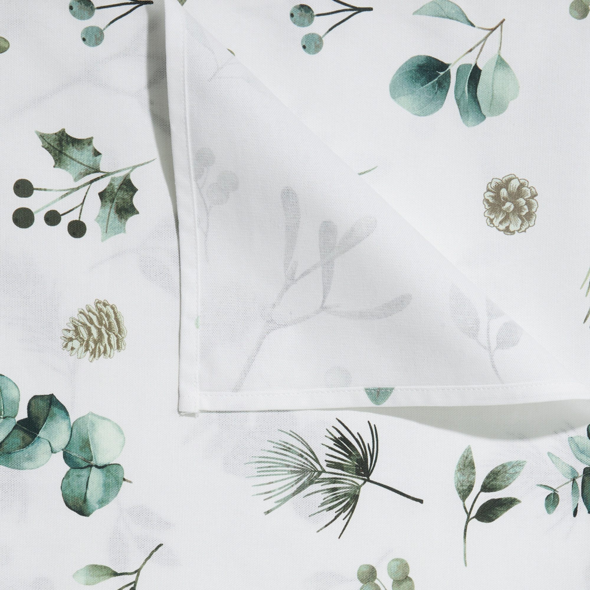 REDBEST Stoffserviette Serviette 6er-Pack, Baumwolle Blatt