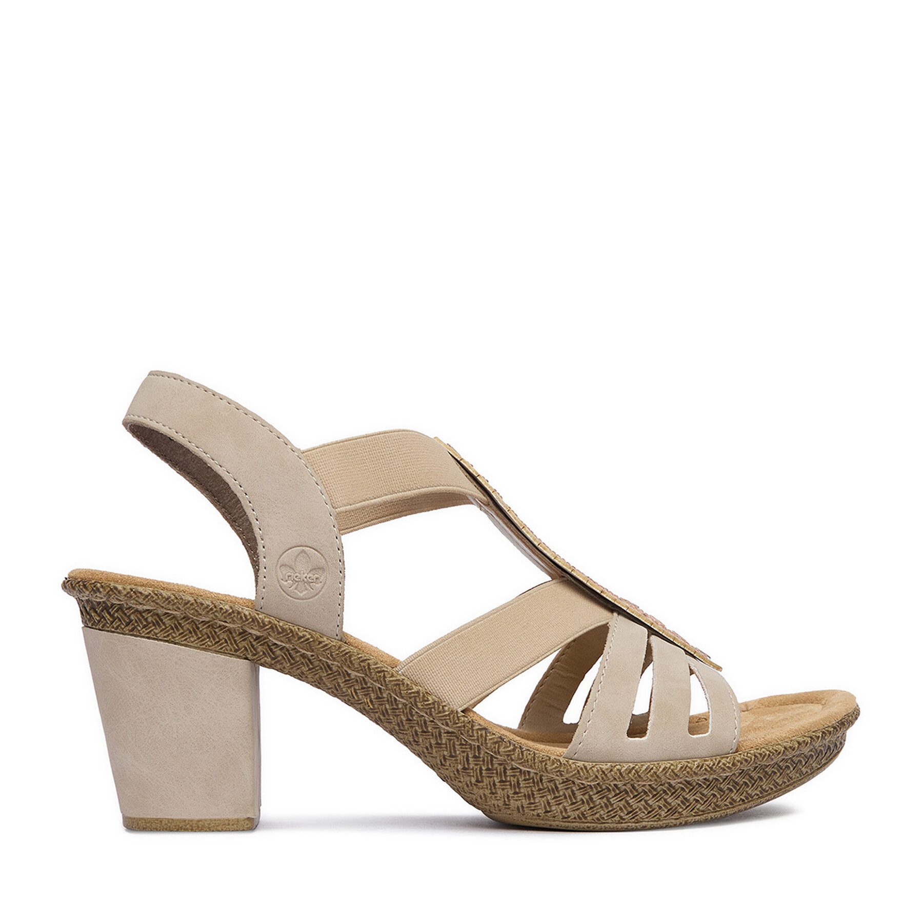 Rieker Rieker Damen-Sandalen Beige 66526-62 Sandale