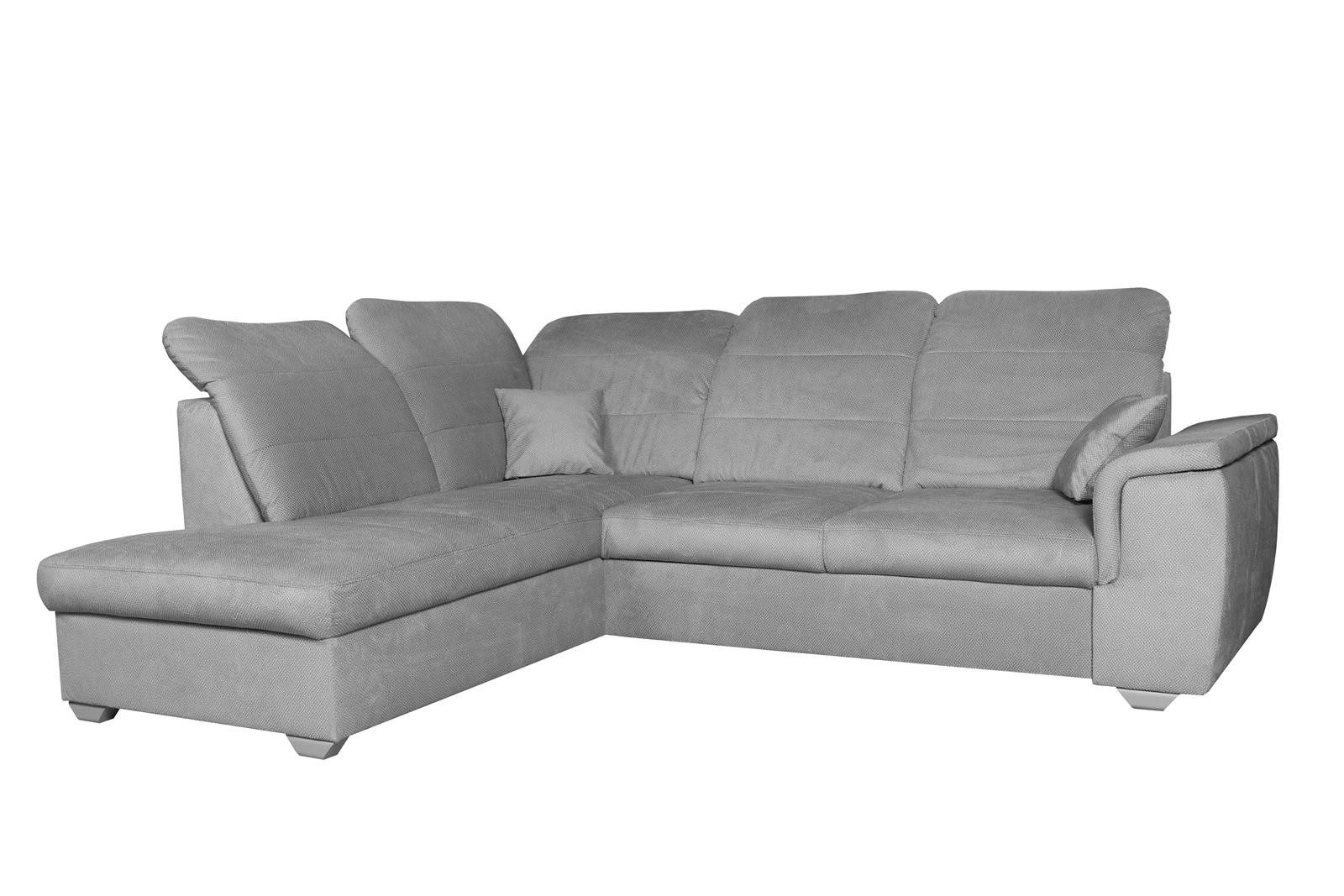 Beautysofa Ecksofa mit Schlaffunktion BERGAMO L, günstig online kaufen