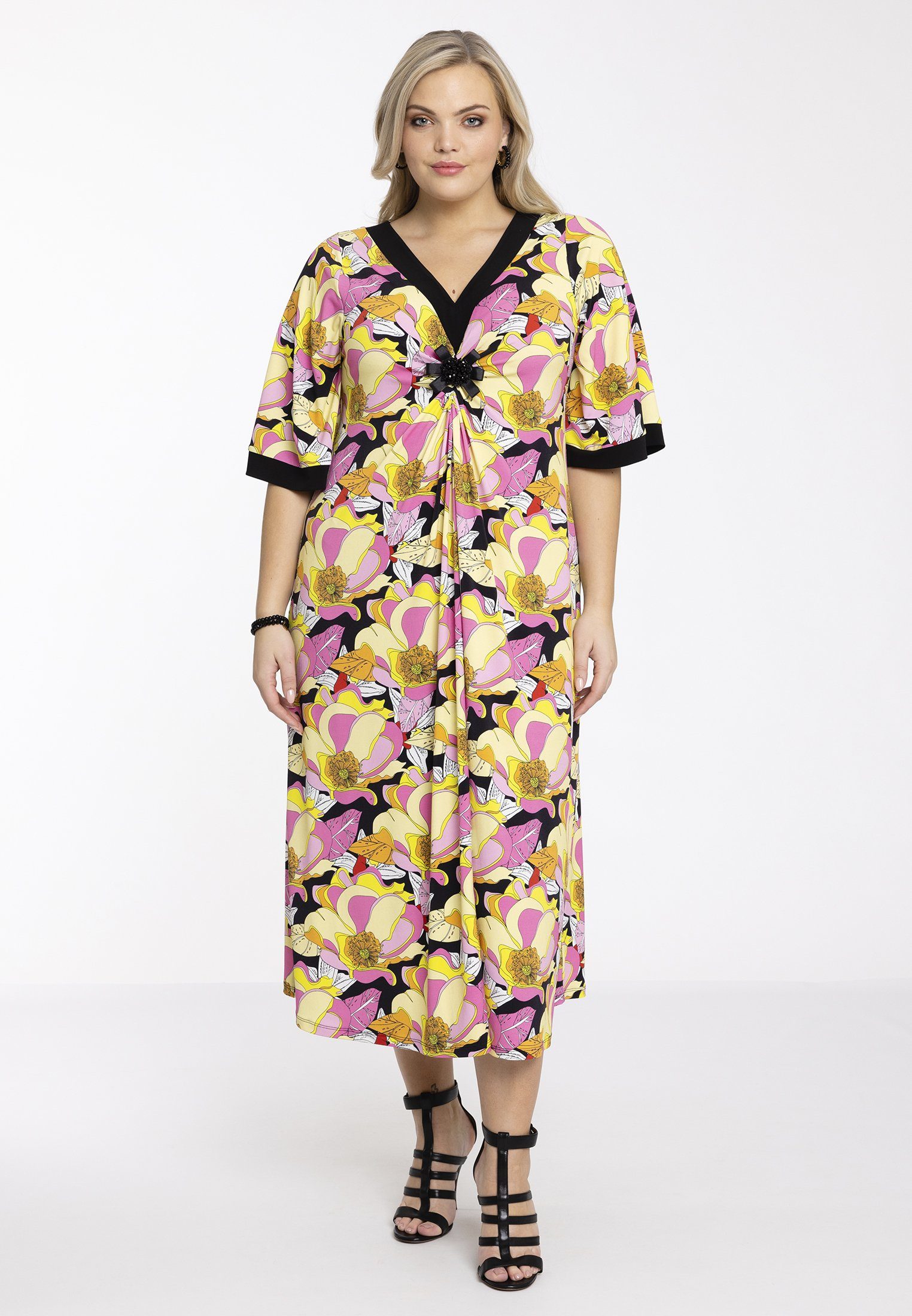 YOEK A-Linien-Kleid Damen Kleid Große Größen günstig online kaufen