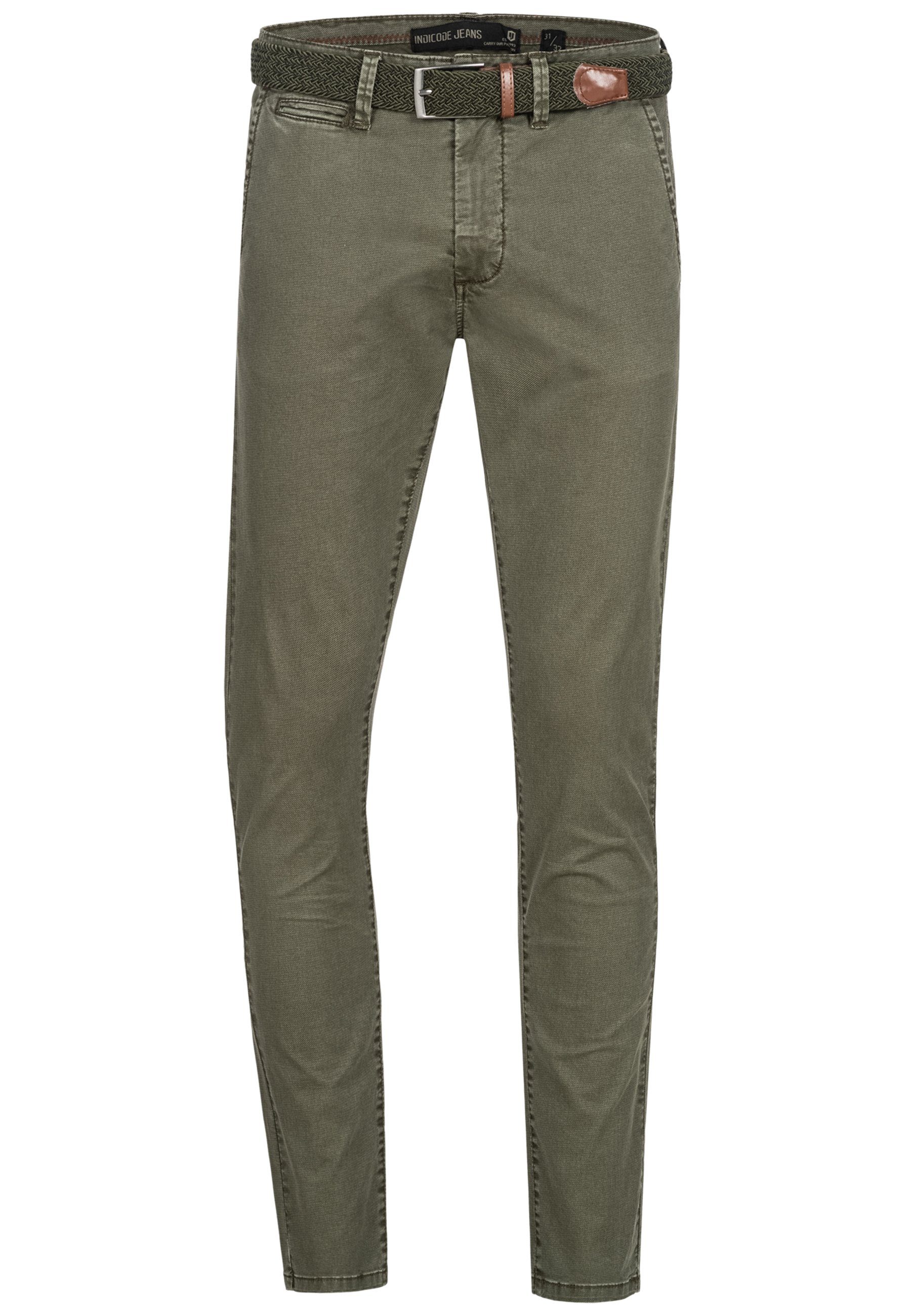 Indicode Chinohose Herren Waller Chino Hose Herrenhose günstig online kaufen