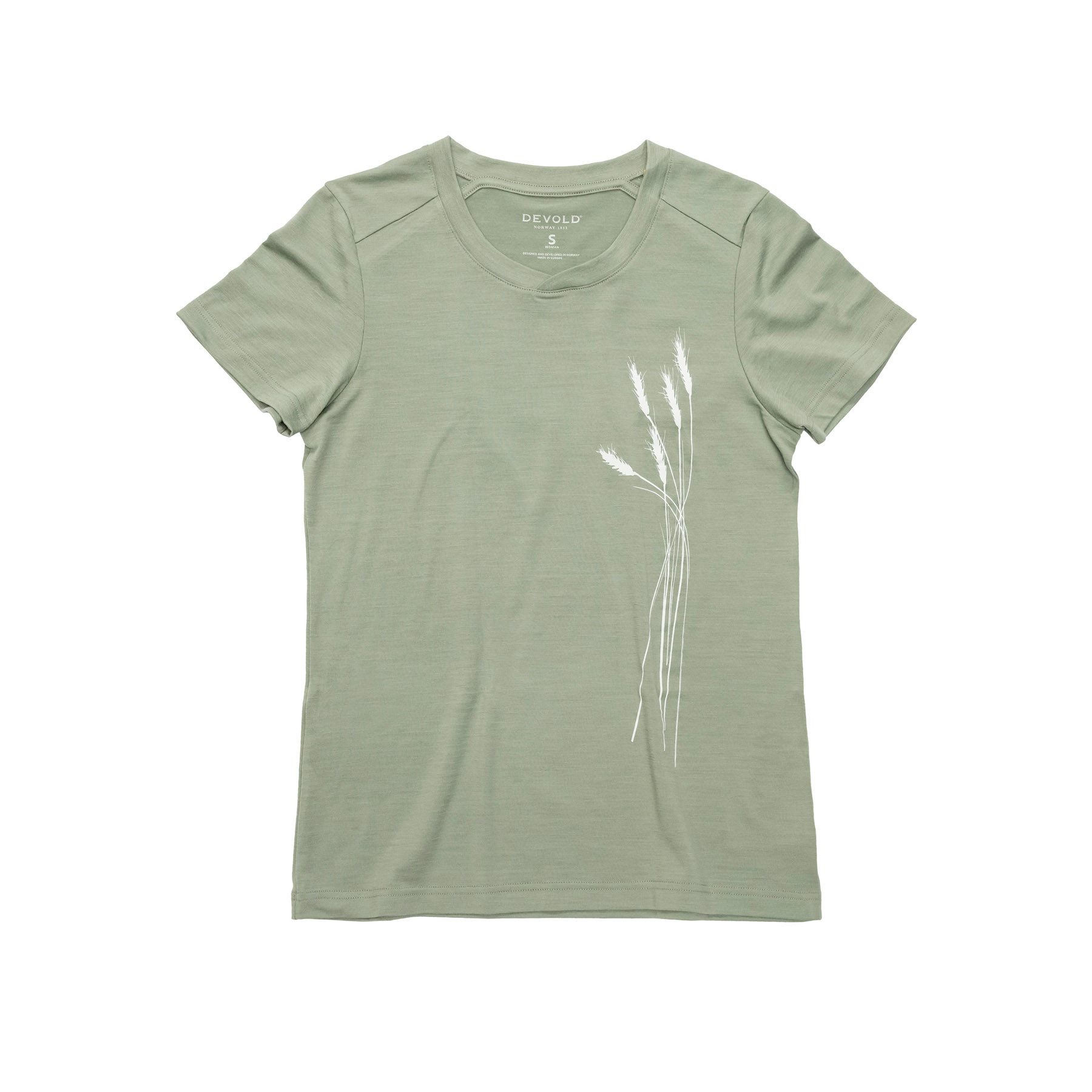 Devold Funktionsshirt PREMIUM OATS TEE MERINO Damen
