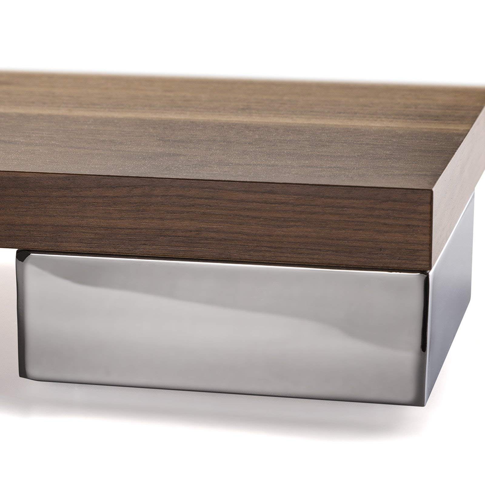 SO-TECH® Мебліfuß Juliett Chrom 150 x 150 x 56,3 mm Schrankfuß Polsterfuß