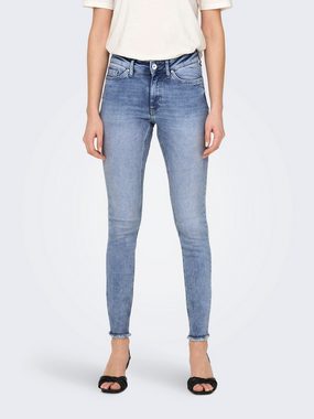 ONLY Skinny-fit-Jeans ONLBLUSH MID SK ANK RAW DNM REA694