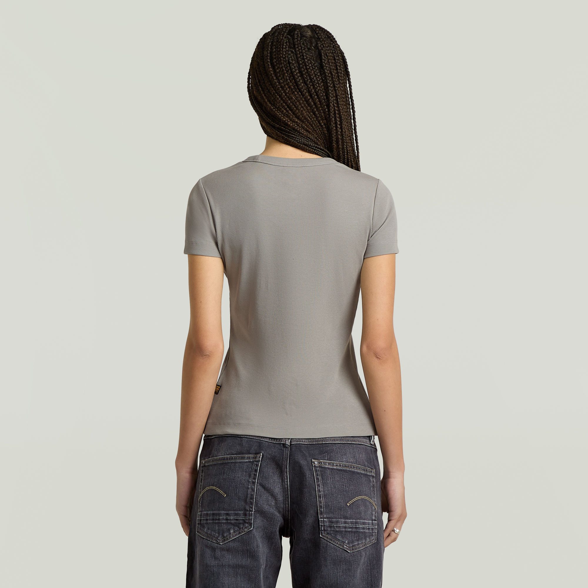G-STAR T-Shirt Rib Cap Sleeve aus günstig online kaufen