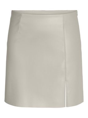 Noisy may Sommerrock Mini Kunstleder High Waist Bleistift Rock NMCLARA (1-tlg) 4236 in Sand