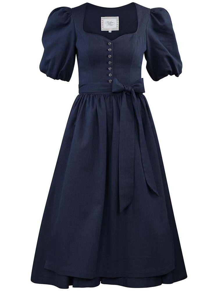Madame Marie Dirndl Dirndl Isaluna 75cm Länge midnight