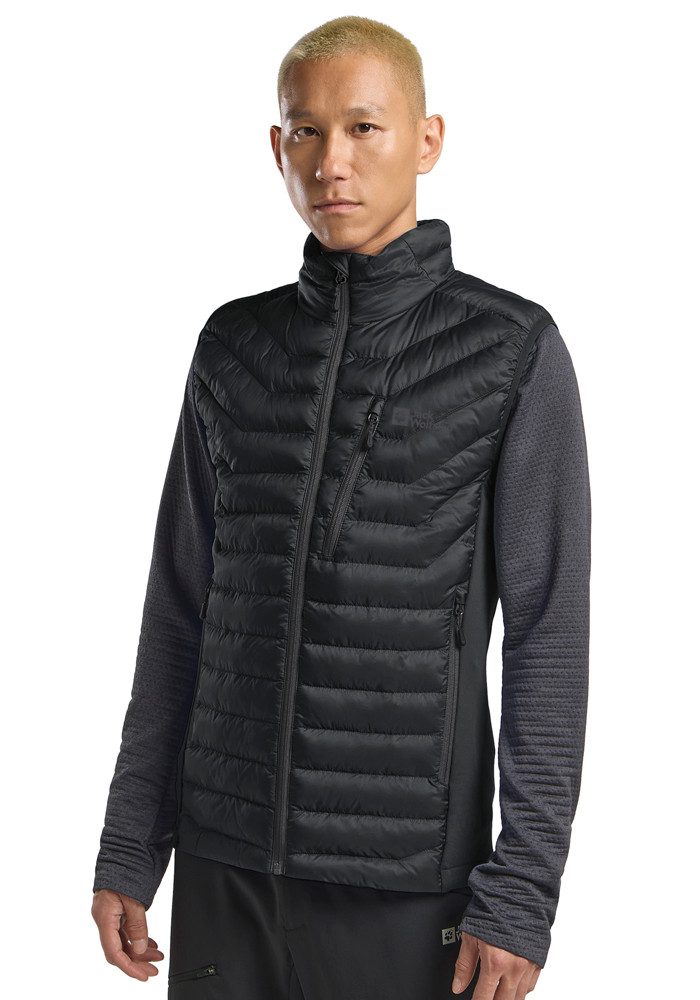 Jack Wolfskin Funktionsweste ROUTEBURN PRO INS VEST M black