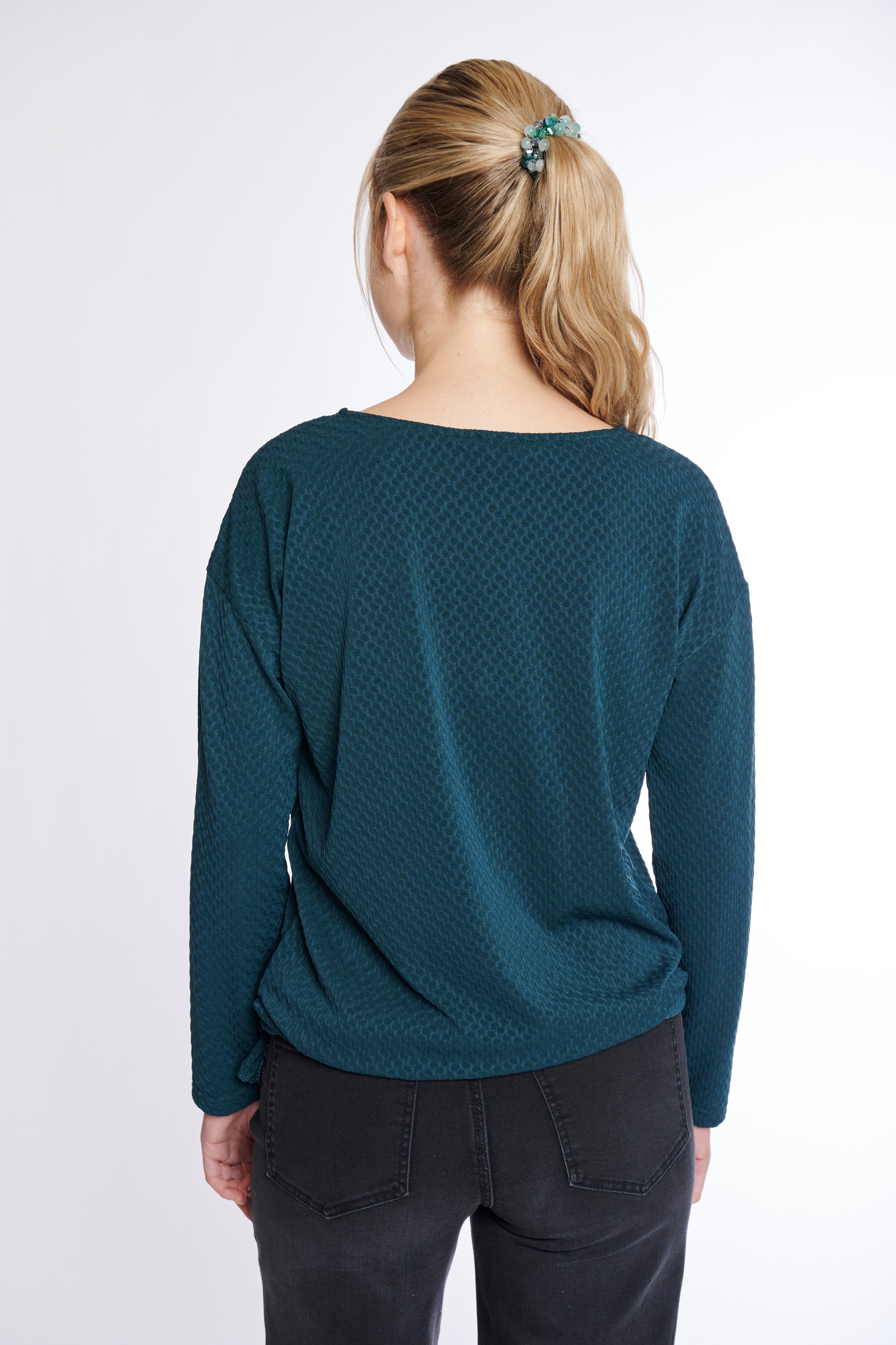 ZABAIONE Langarmshirt Do44natella aus Strukturware günstig online kaufen