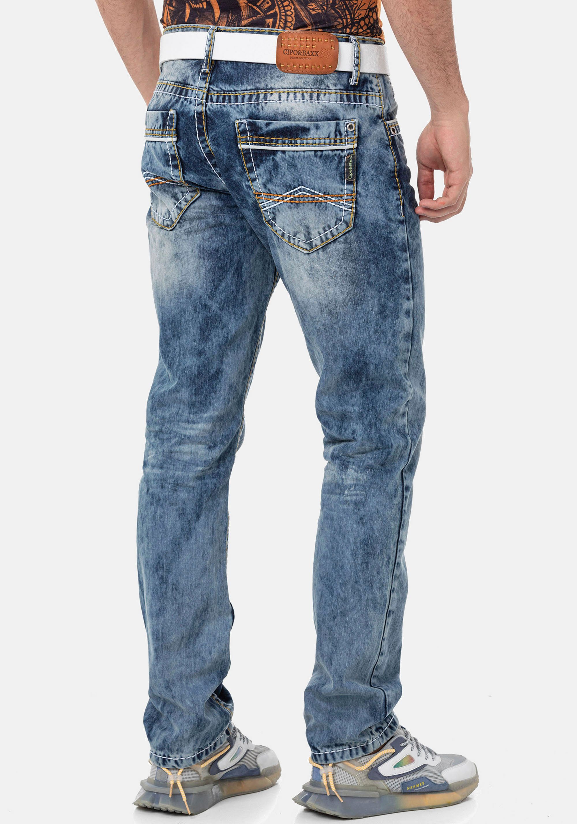 Cipo & Baxx Straight-Jeans günstig online kaufen