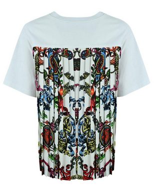 Versace T-Shirt VERSACE JEANS COUTURE PATTERNED Barock Top Bluse Shirt Oversized T-shi