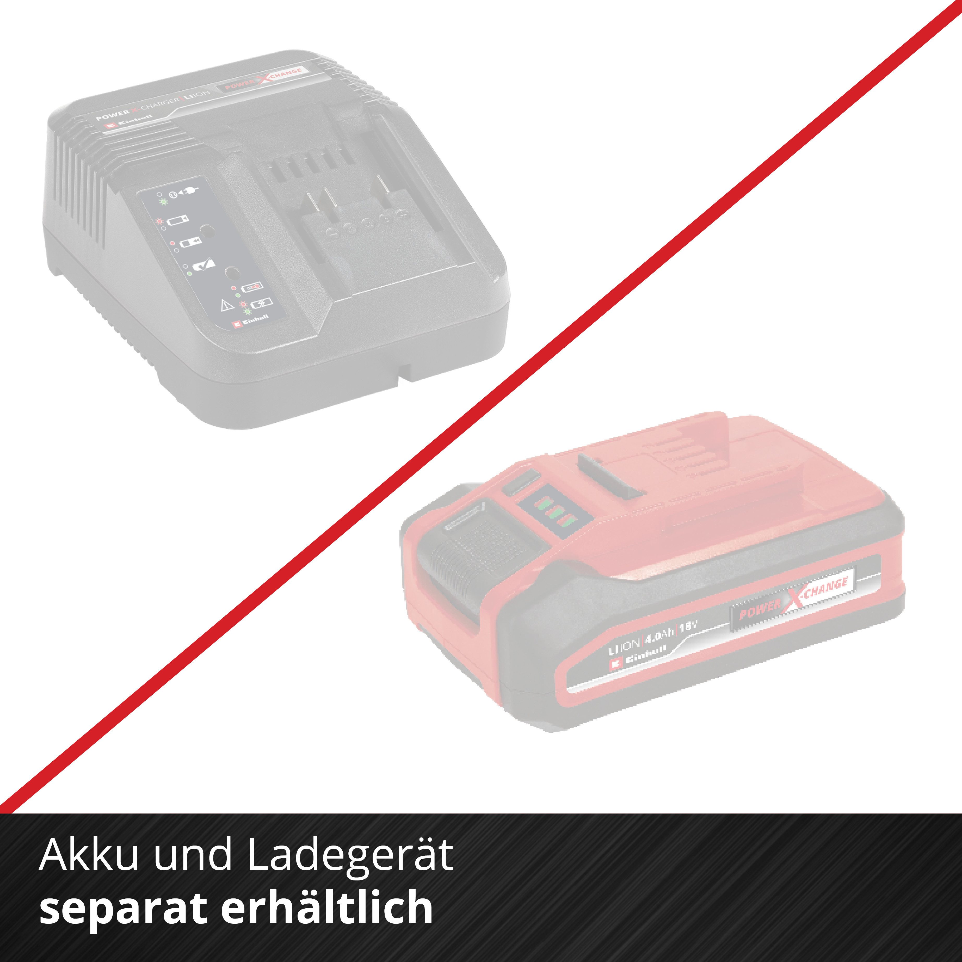 Einhell Akku-Handstaubsauger TE-HV 18/06 Li - Solo, beutellos, ohne Akku und Ladegerät