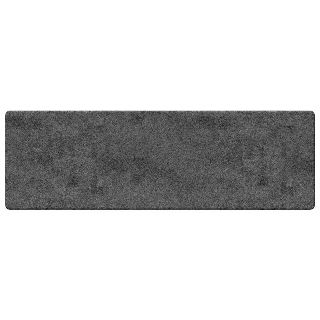 vidaXL Teppich Teppichläufer Grau 50 x 300 cm 100% Polypropylen Tuft, Hütte