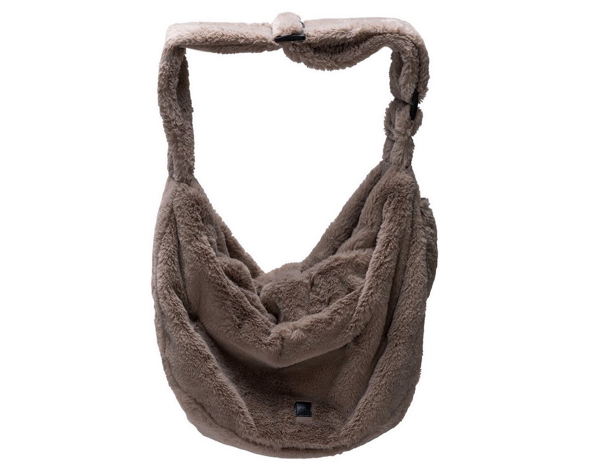 Designed By Lotte Tiertransporttasche Transporttasche Laki taupe für Hunde