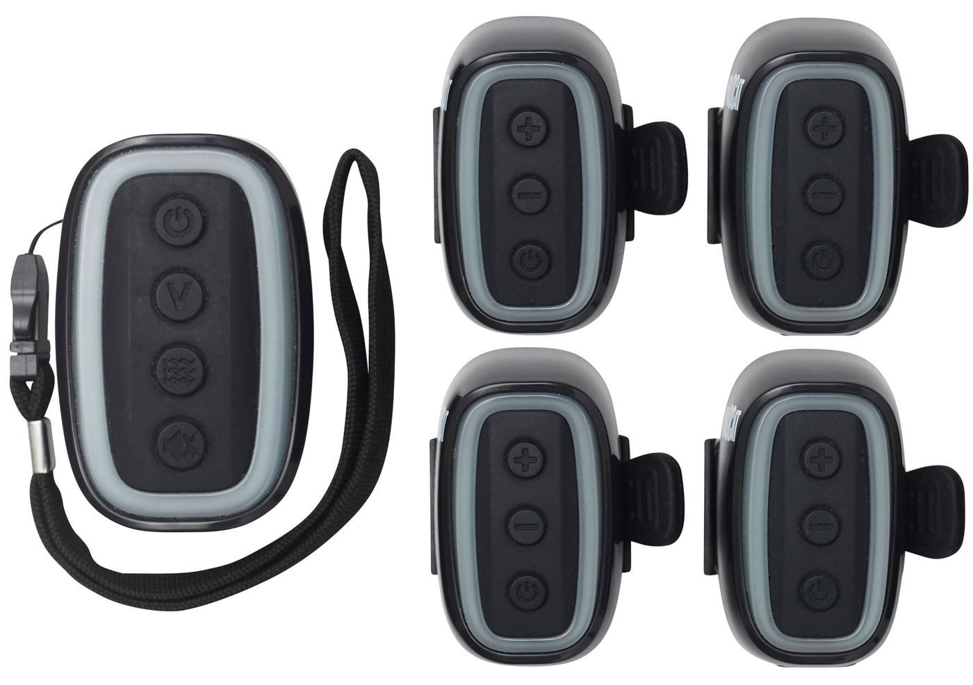 elektronischer Bissanzeiger Madcat 4+1 Topcat Alarm Set - Wallerbissanzeiger