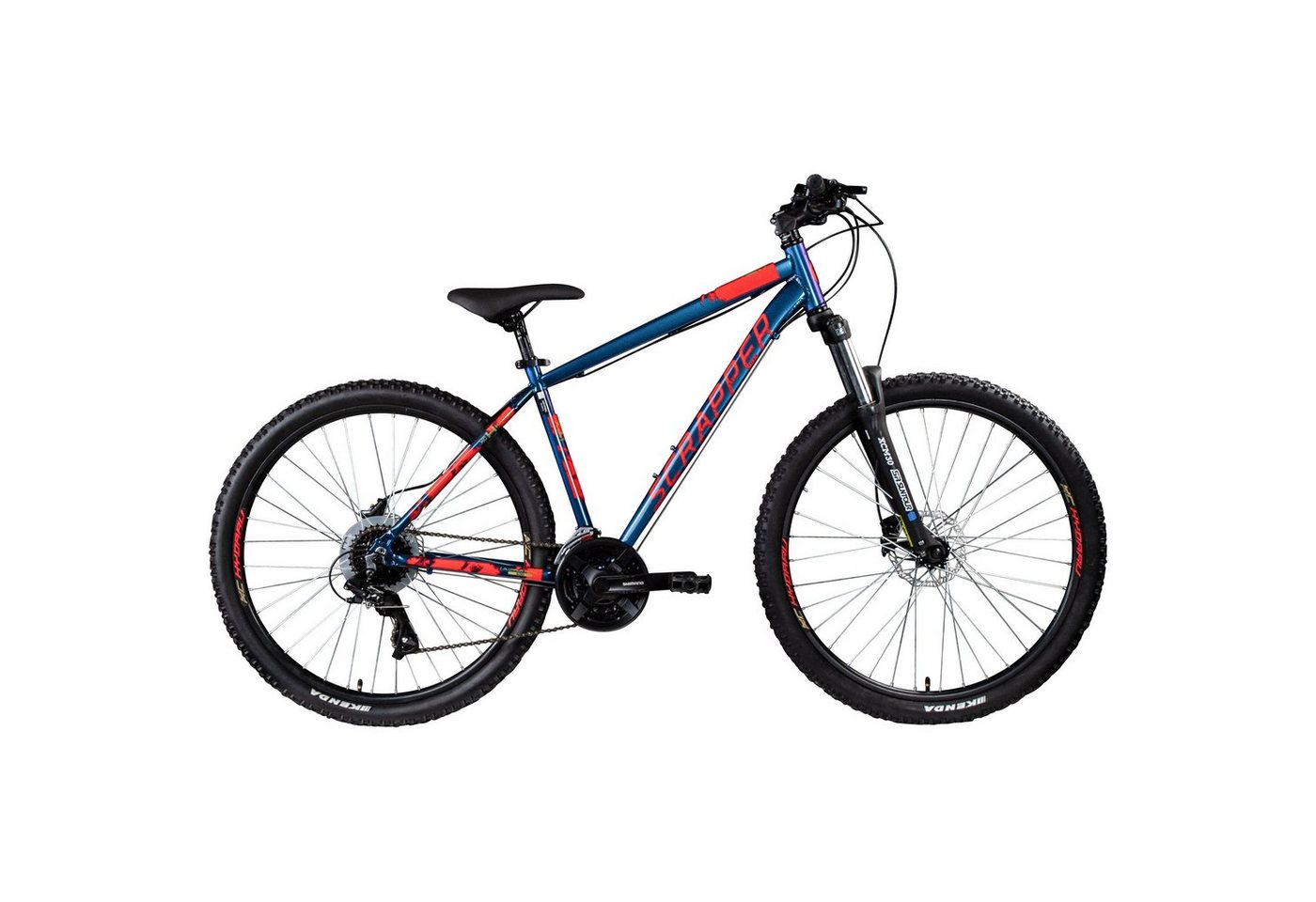 Thumbnail - Scrapper Mountainbike 27.5 XC HYDRAU 2.1 24 S, 24 Gang Shimano TX800 Tourney Schaltwerk, Kettenschaltung, Mountainbike D...