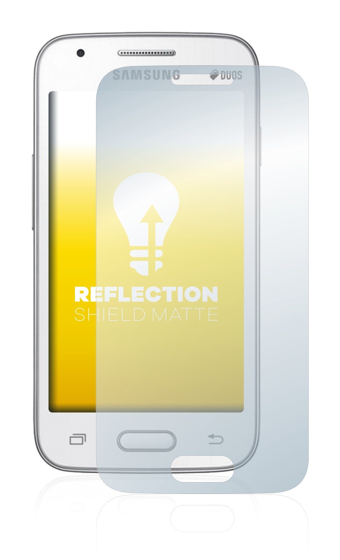 upscreen Schutzfolie für Samsung Galaxy V Plus SMG318HZ, Displayschutzfolie, Folie matt